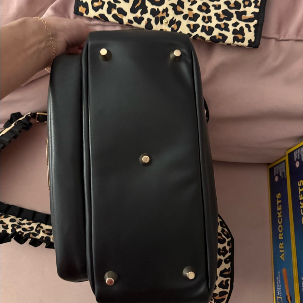 Posh Peanut Leopard Print Diaper Bag - Picture 6 of 9